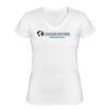 Playera Dama: Algodón Peinado Cuello V Miniatura
