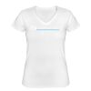 Playera Dama: Algodón Peinado Cuello V Miniatura