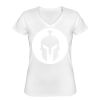 Playera Dama: Algodón Peinado Cuello V Miniatura
