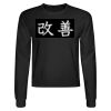 Crop Top Unisex Manga Larga Miniatura