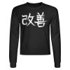 Crop Top Unisex Manga Larga Miniatura